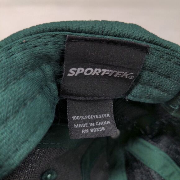 Sport-Tek Men's Strapback Hat Green Adjustable Embroidered Walpole Outdoors Logo - Picture 11 of 11